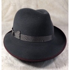 New GOORIN BROS 100% Wool Mujer’s Fedora Hat Gray Small  eb-39345282